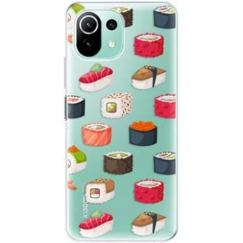 iSaprio Sushi Pattern pro Xiaomi Mi 11 Lite (supat-TPU3-Mi11L5G)