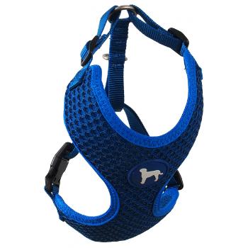 Postroj Active Dog Mellow M tm. modrý 1,5x40-55cm