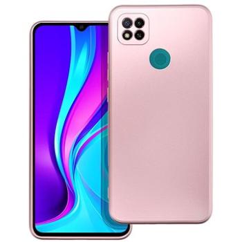 C4M Pouzdro METALLIC pro XIAOMI Redmi 9C - růžové (PT0529)