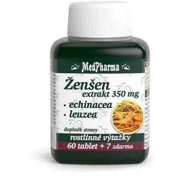 MedPharma Žen-šen + Echinacea + Leuzea - 67 tbl. (8594045470147)