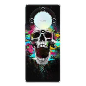 Odolné silikonové pouzdro iSaprio - Skull in Colors - Honor Magic5 Lite 5G