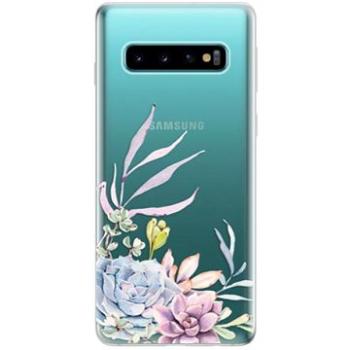 iSaprio Succulent 01 pro Samsung Galaxy S10 (succ01-TPU-gS10)