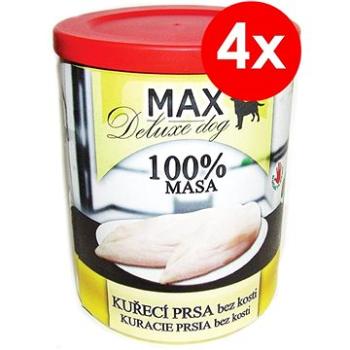 MAX deluxe kuřecí prsa bez kosti 800 g, 4 ks (8594025084272)