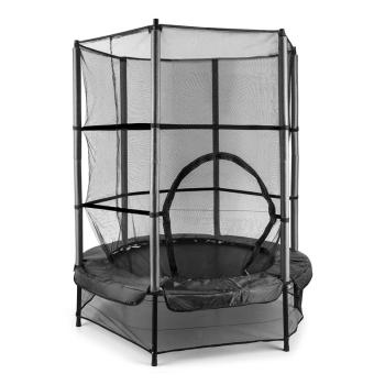 KLARFIT Rocketkid, trampolína, Ø140cm, bezpečnostní síť, bungee závěs, od 3 let