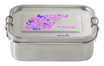 Hama Stainless Steel Lunch Box Purple/Pink