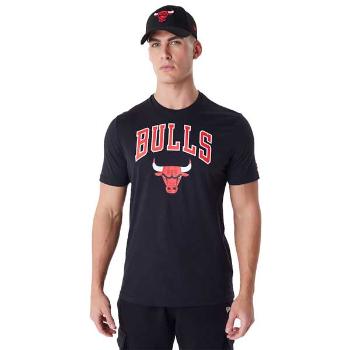 Pánské tričko New Era NBA Team Chicago Bulls Regular T-shirt Black - 2XL