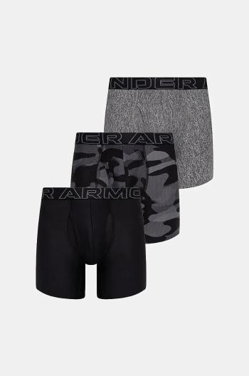 Boxerky Under Armour 3-pack pánské, černá barva, 25UUSHJ193