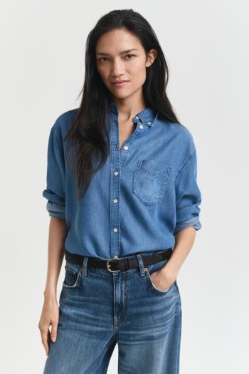 KOŠILE GANT REL INDIGO SHIRT LIGHT INDIGO