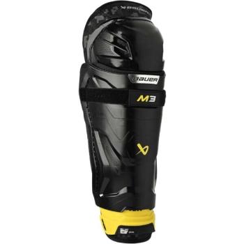 Bauer SUPREME M3 SHIN GUARD JR Juniorské chrániče holení, černá, velikost