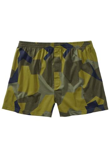 Brandit Boxershorts swedish camo - S