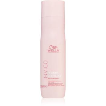 Wella Professionals Invigo Blonde Recharge šampon pro ochranu barvy blond vlasů Cool Blond 250 ml