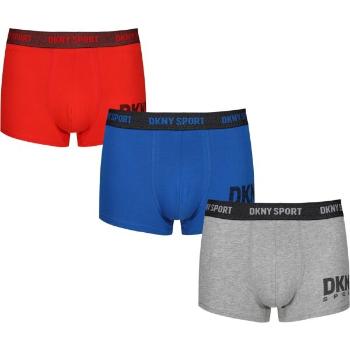 DKNY CHICO Pánské boxerky, šedá, velikost