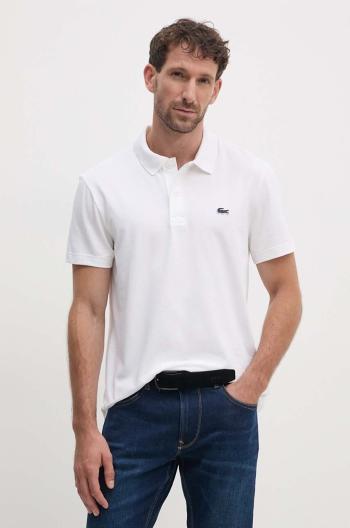 Polo tričko Lacoste béžová barva, DH5522