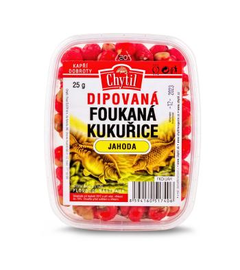 Chytil Dipovaná foukaná kukuřice 25g - Jahoda