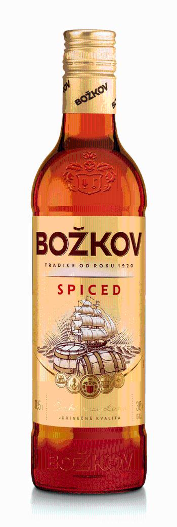 Božkov Spiced 30% 0,5l