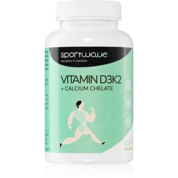 SportWave® Vitamin D3K2 + Calcium chelate podpora imunity 120 tbl