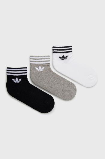 Ponožky adidas Originals (3-pack) HC9550 bílá barva, HC9550