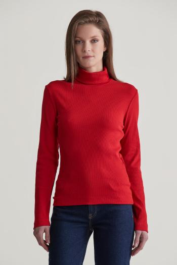 ROLÁK GANT SLIM RIB TURTLENECK RUBY RED