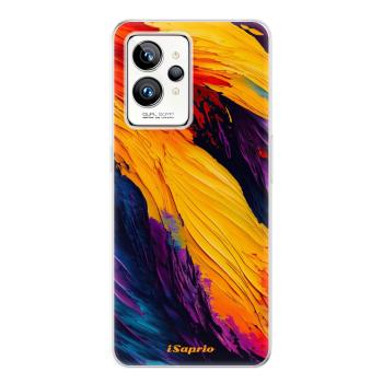 Odolné silikonové pouzdro iSaprio - Orange Paint - Realme GT 2 Pro