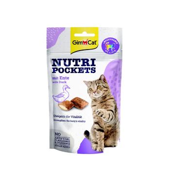 GimCat Nutri pockets s kachnou 60 g