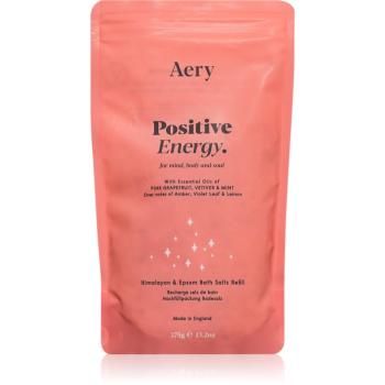 Aery Aromatherapy Positive Energy sůl do koupele 375 g