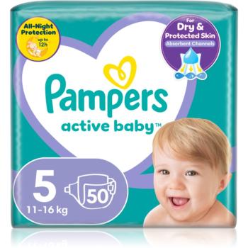 Pampers Active Baby Size 5 jednorázové pleny 11-16 kg 50 ks