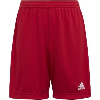 adidas ENTRADA 22 SHORTS Juniorské fotbalové šortky, červená, velikost