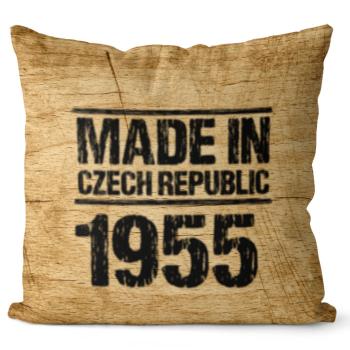 Polštář Made In + rok (Velikost: 40 x 40 cm, rok: 1955)