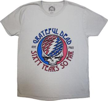 Grateful Dead Tričko Stealie 60 Unisex Grey S