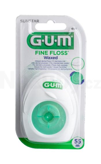 GUM Fine waxed voskovaná zubní nit 55 m