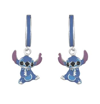 Disney Stříbrné kruhy s přívěsky Stitch Lilo & Stitch ES00098SRHL.CS
