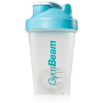 GymBeam Blend Bottle shaker pentru sport culoare Transparent & Blue 400 ml