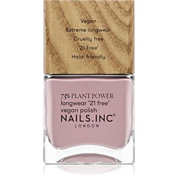 Nails Inc. Vegan Nail Polish dlouhotrvající lak na nehty odstín Mani Meditation 14 ml