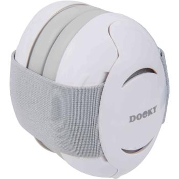 Dooky Baby Ear Protection BABY 0-36m chrániče sluchu pro děti White 1 ks