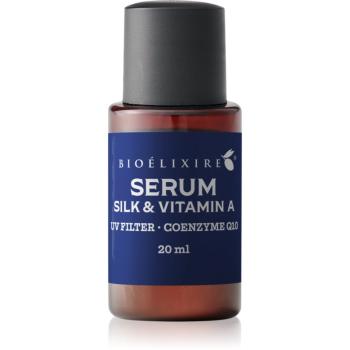 Bioélixire Serum Silk & Vitamin A regenerační a vyživující sérum s UV filtrem 20 ml