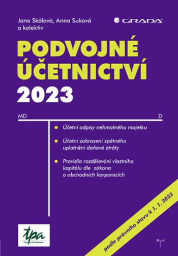 Podvojné účetnictví 2023 - Anna Suková, doc. Ing. Jana Skálová Ph.D.