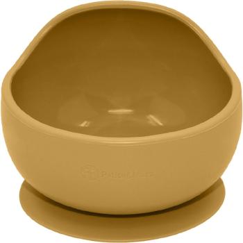 Petite&Mars Take&Match Silicone Bowl miska s přísavkou Intense Ochre 6 m+ 360 ml