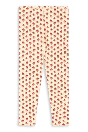 Legíny Konges Sløjd MINNIE PANTS GOTS béžová farba, KS103395