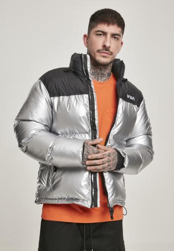 Mr. Tee NASA Two-Toned Puffer Jacket cool grey - S