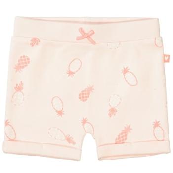 STACCATO Shorts měkké peach vzorované