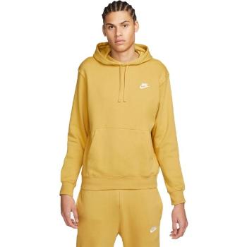 Nike SPORTSWEAR CLUB FLEECE Pánská mikina, žlutá, velikost