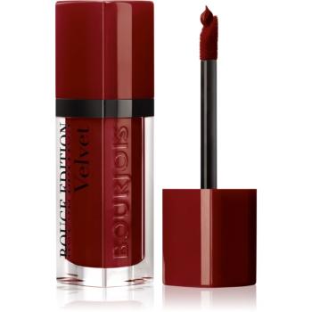 Bourjois Rouge Edition Velvet tekutá rtěnka s matným efektem odstín 19 Jolie-De-Vin 7.7 ml