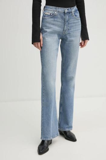 Džíny Calvin Klein Jeans dámské, high waist, J20J225001