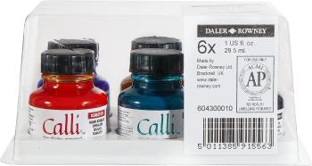 Daler Rowney Calli Sada kaligrafických tušů 6 x 29,5 ml