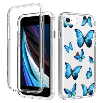 DUAL ART Odolný kryt Apple iPhone SE 2022 / SE 2020 / 8 / 7 BUTTERFLY