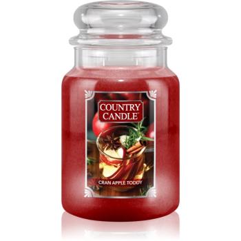 Country Candle Cran Apple Toddy vonná svíčka 680 g