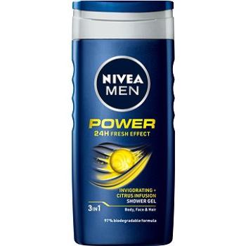 NIVEA MEN Power Fresh Shower Gel 250 ml (9005800286532)