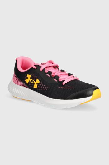 Dětské boty Under Armour GGS Charged Rogue 4 růžová barva