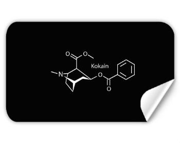 Samolepky obdelník Kokain