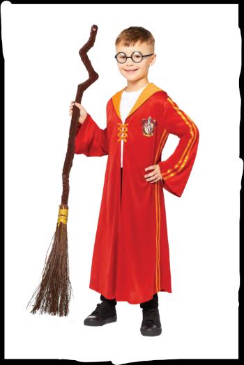 Amscan Dětský plášť - Harry Potter Famfrpál Velikost - děti: XL: 146 cm